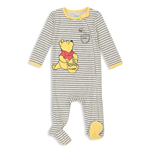 Disney Winnie The Pooh Infant Baby Boys 2 Pack Sleep N' Play Coveralls White/Red 18 Months #TOP1