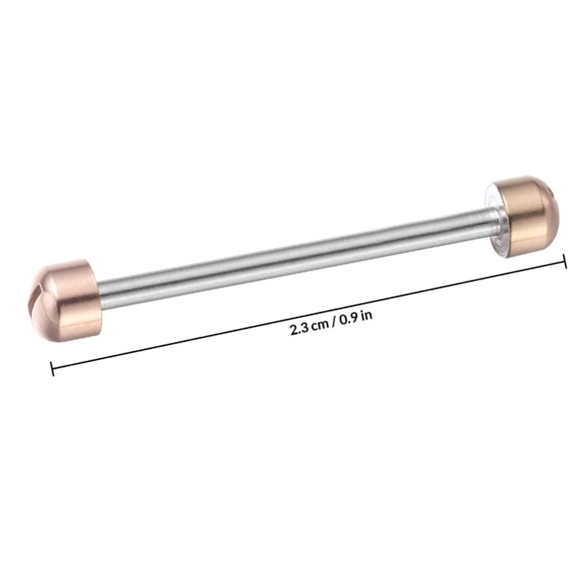 KOMBIUDA 2 Piezas Varilla de Conexión Metálica de 20mm para Correa de Reloj