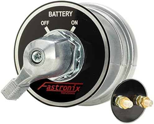 Fastronix 3/8" 2-Position 180/1000A High Current Master Battery Disconnect Switch - Aluminum, Toggle, Rotary, ON-OFF