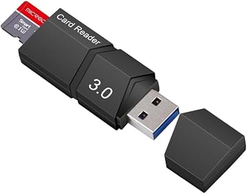TF Card Reader, USB 3.0 High Speed Card Reader for Computer Phone TF Memory Card External Card Reader