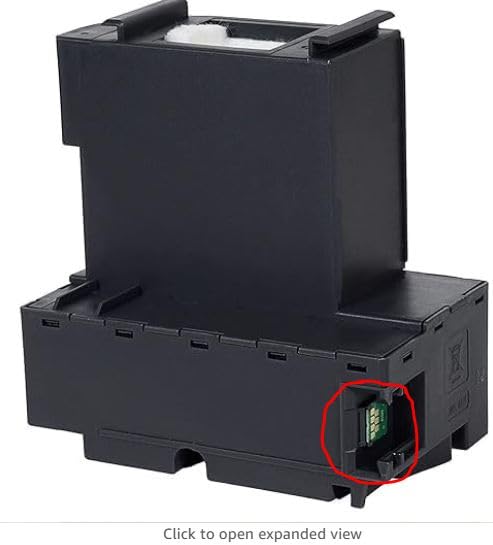Image of CANOFF E04D1 Maintenance Tank Box Reset Chip Compatible for ET-3710 ET3700 ET3750 ET4750 WF-2860 L6168 L6178 L6198 L6170 L6190 L6191 L6171 Printer (04D1 /6190 Maintenance Box Reset Chip, Pack of 2)