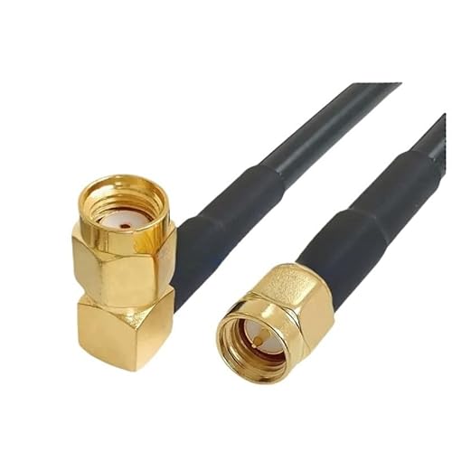 RG58 �P�[�u�� SMA �I�X���p - RP SMA ���X WI/*FI an*/�e�i�����R�[�h RG-58U 50 �I�[�� R*/F �����P�[�u��(RPSMAMW-SMAM,5m)