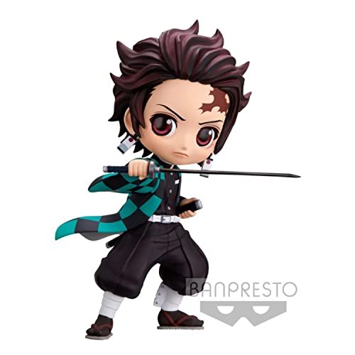 BanPresto - 鬼滅の刃 Q POSKet 竈門炭治郎 IIIバージョンA像、黒