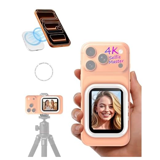 Wireless Magnetic Selfie Monitor for Creation
