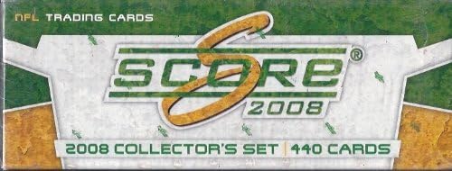 2008 Score Football Factory Sealed Set Loaded With Rookies and Stars, Including, Matt Ryan, Joe Flacco, Peyton Manning and many more!
