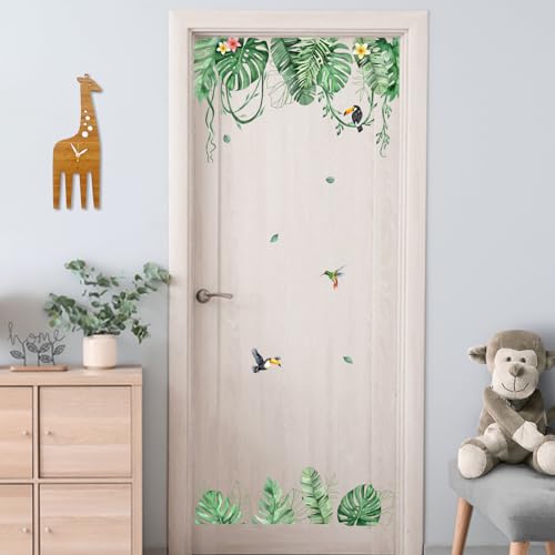 Vinilos Decorativos Mfault Plantas Tropicales 35x12 in miniatura 5