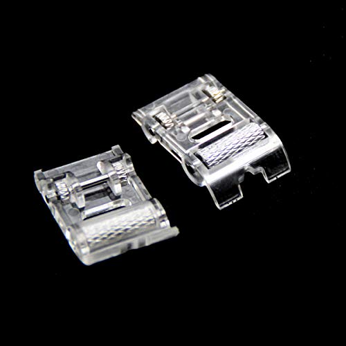 2 Piezas Pie Prensatelas Rodillo para Máquina de Coser miniatura 3