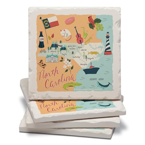 North Carolina Home State Coasters