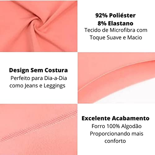 Kit 10 Calcinha Tanga Sem Costura Corte a Laser Não Marca (G 40/42)
