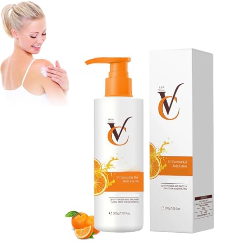 Image of Vitamin C Body Milk Anti-Drying Body Lotion Cream, VC Whitening Body Lotion, Removes Dark Spots, Moisturising Body Lotion Body Care Smooth Skin Vcbody Lotion