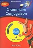  Grammaire conjugaison CE1, cahier d\'exercices (1 CD-Rom inclus)