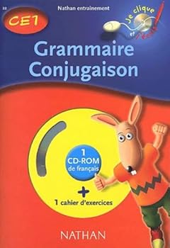 Paperback Grammaire conjugaison CE1, cahier d'exercices (1 CD-Rom inclus) Book
