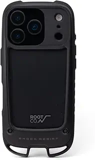 【ROOT CO.】[iPhone17Pro専用]GRAVITY Shock Resist Case +Hold.(ブラック)