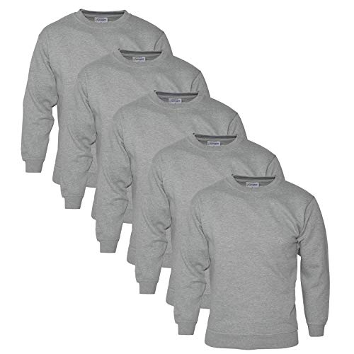 Image of Absolute Apparel Pack 5 AA Sterling Sweat AA24 Sport Grey 4XL