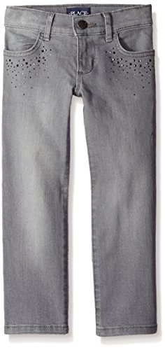 The Children's Place Girls' Studded Skinny Jean