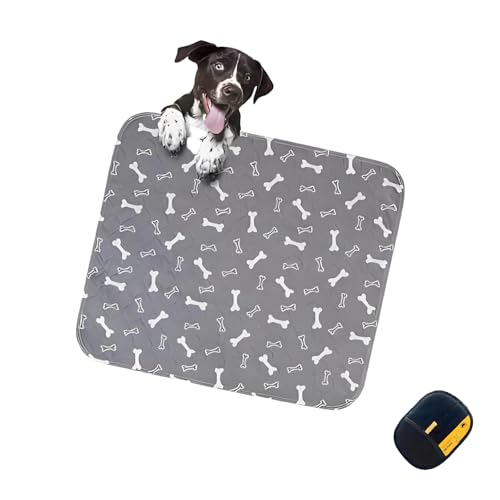 2026 Upgraded Washable Puppy Pee Pads with Pheromones, Reusable Training Mats for Dogs and Cats of All Breeds, Highly Absorbent for Home & Travel (L)