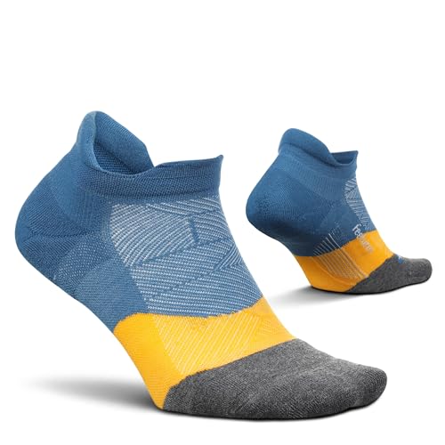 Image of Feetures Elite Ultra Light No Show Tab Sock Wave