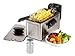 Freidora de acero inoxidable con tapa, 2200 W, 3 litros