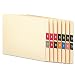 Smead DCC Color-Coded Numeric Label, 0-9, Label Roll, Assorted Colors (67430)