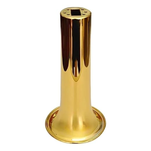 Cerbatana eléctrica recta acampanada compatible con Yamaha YDS150 YDS120(Gold)