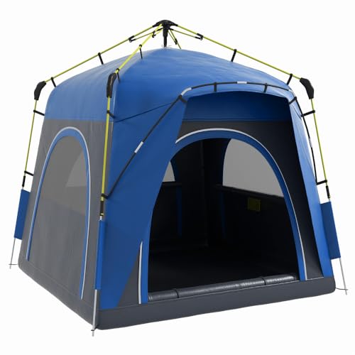 Carpa de camping rápida y resistente con bolsa para transporte miniatura 1