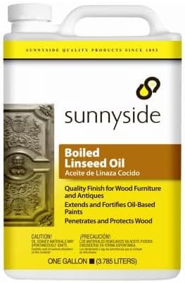 Sunnyside Corporation 872G1S Boiled Linseed Oil, Gallon, 128 FL Oz