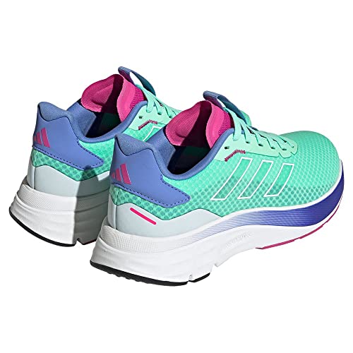 Image of Adidas Runtheworld Fabric Lace Up Women's Sport Shoes