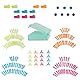 B. Toys – Marble Run & Peg Board – Color-Changing Light Board – 180pc Creative Art Toy – Toys for Toddlers, Kids – 4 Years + – Light-Up Marble Drop