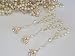 40 Pc Ivory Color Baptism Favors with Angels Mini Rosaries Gold Plated Acrylic Beads/ Recuerditos De Bautismo/ Christening Favors/ Decenarios/ Decades/ Finger Rosaries