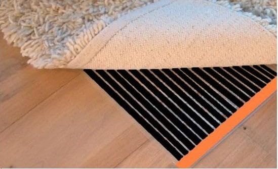 Schloss Teppichheizung unter dem Teppich - (50 x 200 cm - 160 Watt)