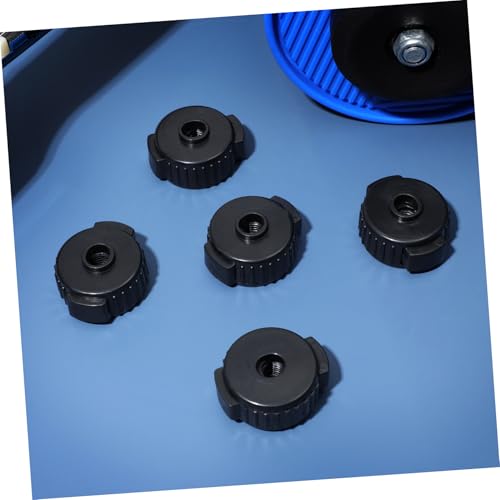 Tuercas rápidas negras para platillos de batería 5 piezas miniatura 3