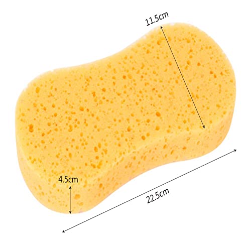 Car Sponge Washing Large Fam Sponges For Cleaning Brush, 2.4In Thick Big Scrubber Soft Kit, Sponges For Dishes, Tile, Bike, Boat, Easy Grip Sponge For Kitchen, Microfiber, Household Cleaning, 5Pcs #TOP1