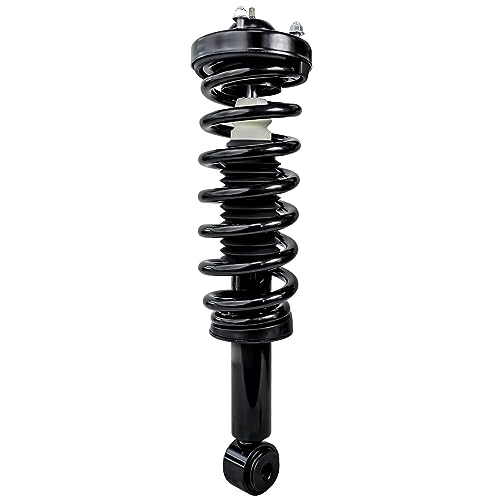 Image of Detroit Axle - RWD Front Struts for 2009-2013 Ford F-150, Complete 2 Struts with Coil Spring 2010 2011 2012 Replacement Suspension Quick Install Ready Strut Shocks Assembly