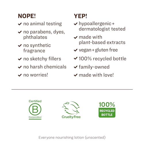 Everyone Nourishing Hand and Body Lotion, 32 Ounce (Pack of 2), Unscented, Plant-Based Lotion with Pure Essential Oils, Coconut Oil, Aloe Vera and Vitamin E - Image 5