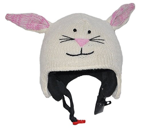 PINK YAK Funda Casco Esquí Conejo