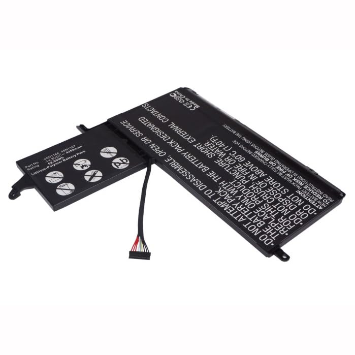 Replacement Battery for Lenov'o 45N1164,45N1165,45N1166,45N1167,PXD3X2,4250mAh,14.8V