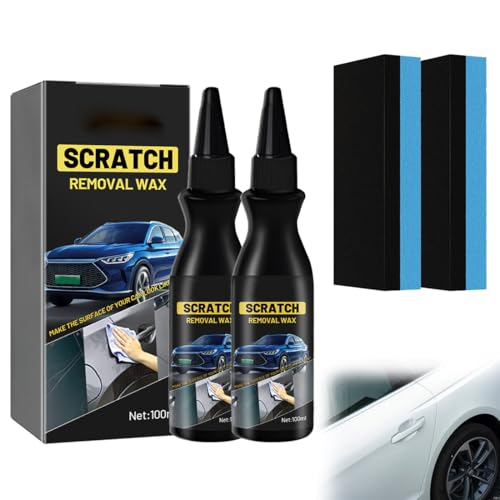 Teegxddy Kit per la riparazione dei graffi profondi, polish auto