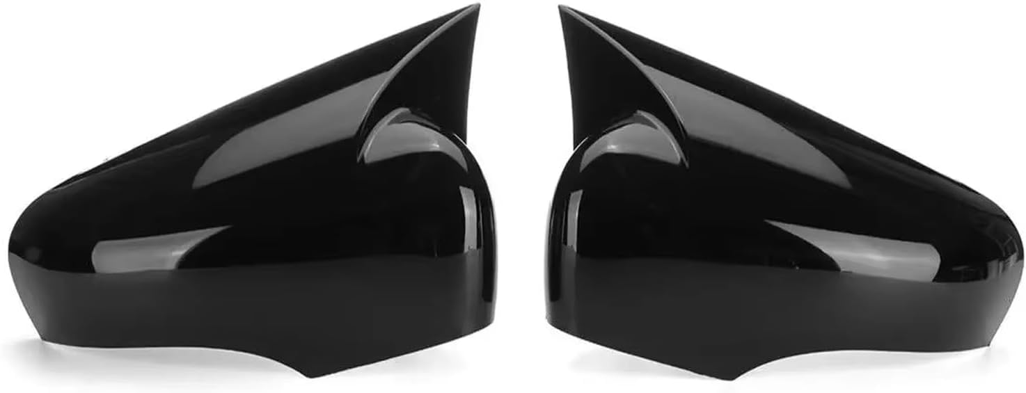 XJPGHA Wing Mirror Covers Caps for Renault Clio 4 MK4 2012-2019, Sturdy Durable Cover Housing Door Mirror Vehicle Accessory Rearview Side Covers