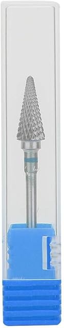 Nail Drill Bits,Tungsten Steel Nail Art Manicure Drill Bits Electric Pedicure Manicure Grinding Head Nail Polishing Accessory Portable Electric Nail Drill (Blue)