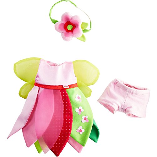HABA Flower Fairy 3 Piece Dress Set with Underpants & Headband - Fits 12