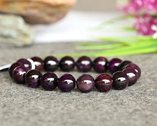 Sugilite bracelet stretch 11mm LKBEADS pour éviter les fermoirs difficiles - 3