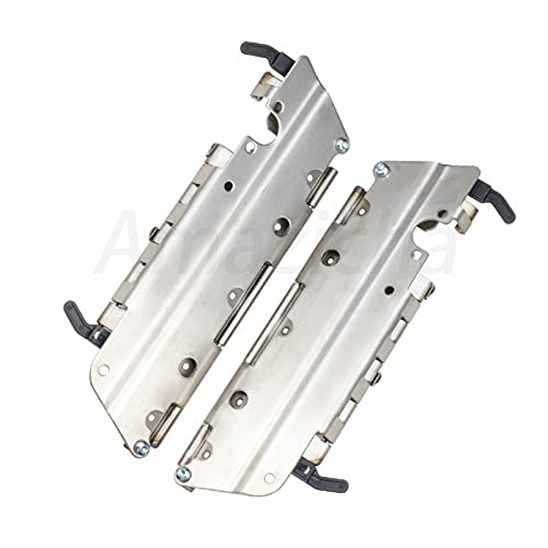 Amazicha Saddlebag Latch Hardware Kit,Black Latch Cover Rubber Cushion Locks Compatible For Harley Touring Street Glide Electra Glide Road Glide Road King 1993-2013 #TOP2