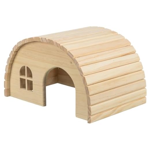 Trixie - 61272 - Wooden House - Guinea Pigs House - 1 - Natural.