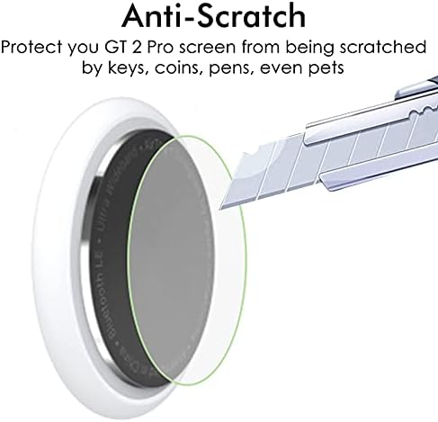 AirTag Screen Protectors [4 Pack] - Soft TPU Airtag Film Self Healing and Waterproof - Anti-Scratch, Case Friendly for AirTags