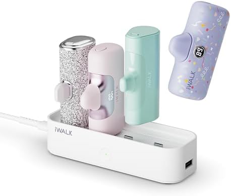 iWALK Charger Station for Portable Charger 4500mAh, 4800mAh, 5000...
