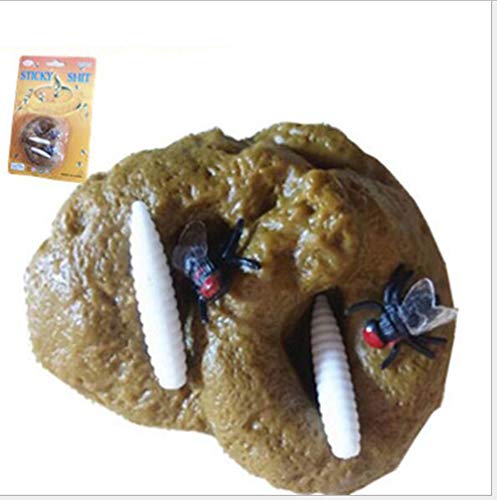 Easyinsmile Funny Joke Fakes Human Poop Realistic Shits Poop Prank Toys for April Fool's Day and Halloween Party (1pcs) Easyinsmile Funny Joke Fakes Human Poop Realistic Shits Poop Prank Toys for April Fool's Day and Halloween Party (1pcs)
