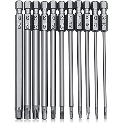 11pcs TakFree Torx Screwdriver Bit Set Cover