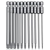 festhalte schraubendreher belzer 💜【Großartiger Magnet】Magnetischen sternschraubenzieher bits kann leicht Schrauben an ihnen kleben lassen,. Jede Kante des torx bits kann genau verriegelt werden Schrauben, keine Beschädigung der Schraube und des Schraubendreherkopfes.