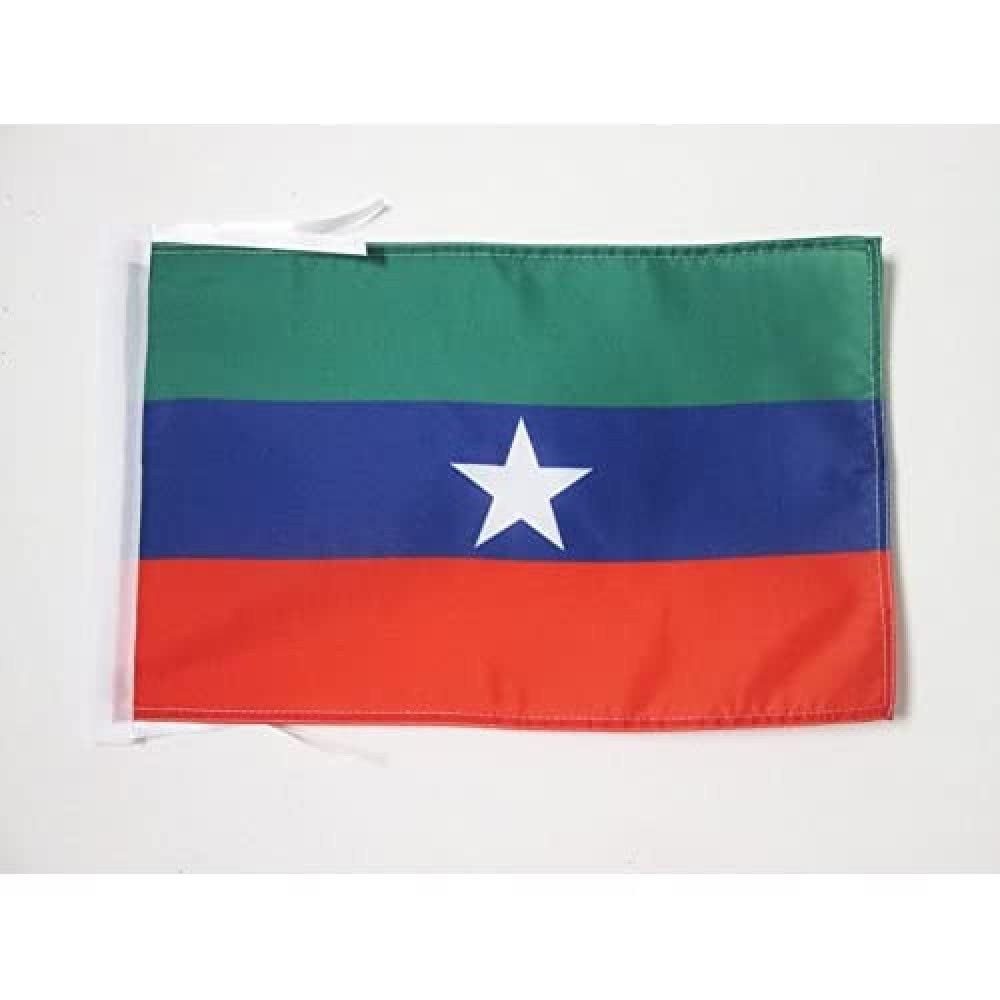 Iran Old Persia Flag 18'' x 12'' cords - Persian SMALL flags 30 x 45cm - Banner 18x12 in - AZ FLAG — view 338