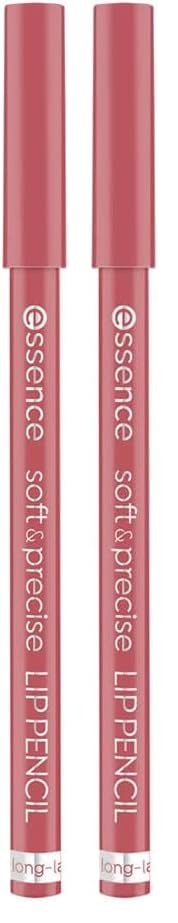Image of Essence soft & precise LIP PENCIL 204 My Way, lip pencil, red, intense colour, precise definition, 0.78 g (Pack of 2)